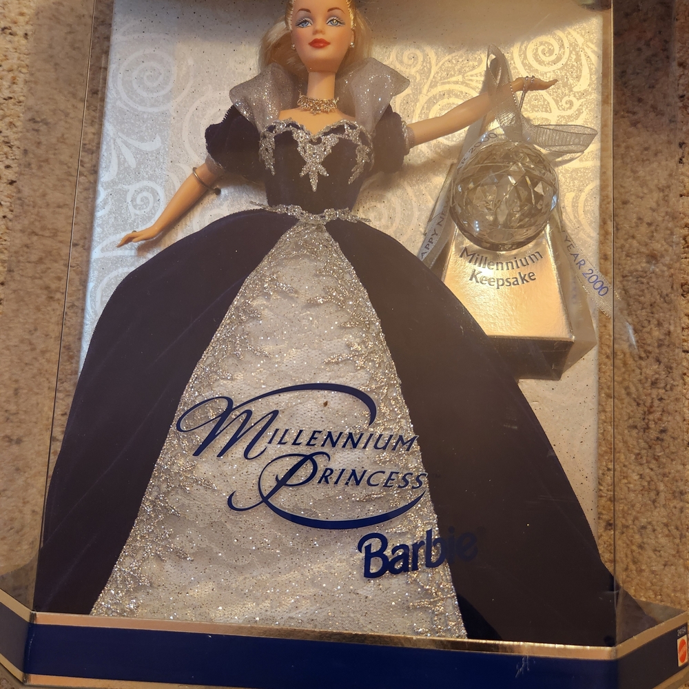 Barbie Millennium Princess in Blue and Silver Gown